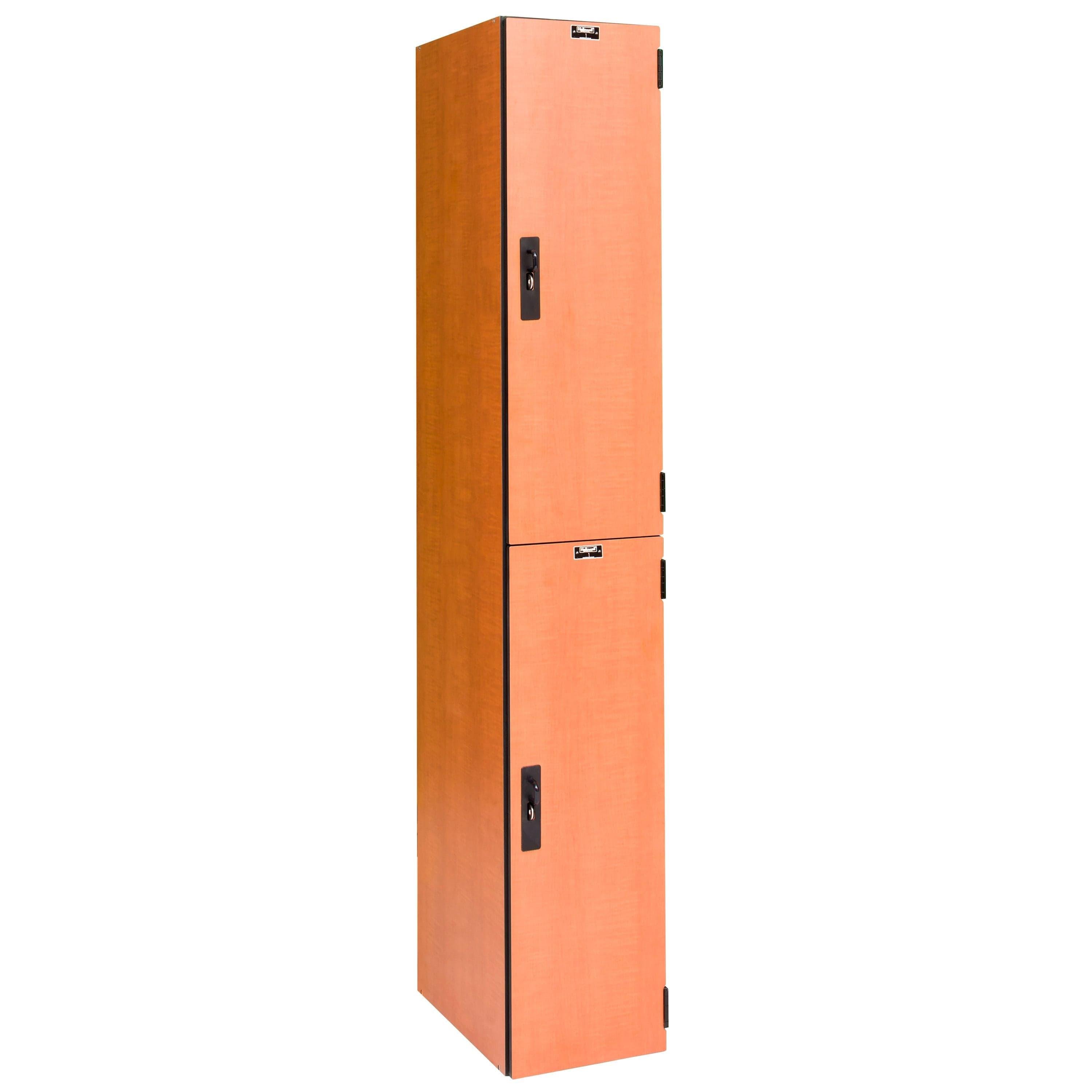 Hallowell VersaMax Solid Phenolic Locker — 2 Tier, 1 Wide PHL1282-2A-FA YourLockerStore